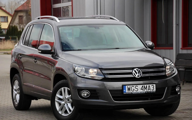 Volkswagen Tiguan cena 52900 przebieg: 184000, rok produkcji 2013 z Gostynin małe 781